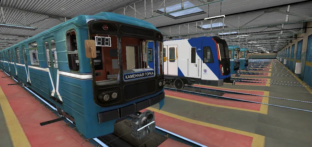 Minsk Subway Simulator [MOD: безлимитные деньги и всё открыто] Screenshot 1