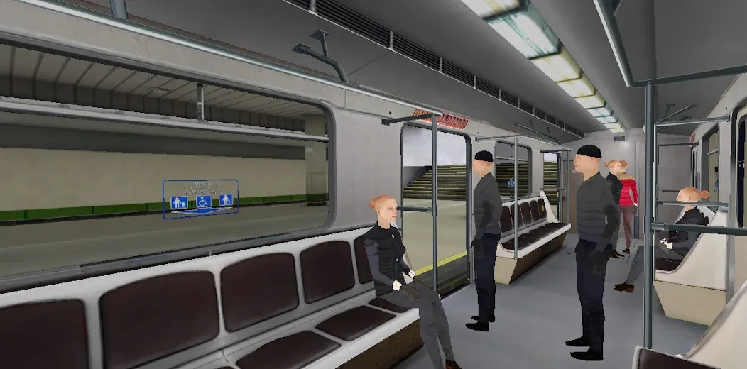 Minsk Subway Simulator [MOD: безлимитные деньги и всё открыто] Screenshot 5
