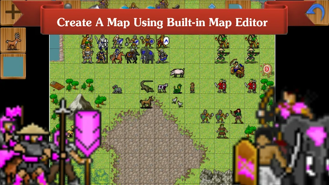 Age of Strategy [MOD: безлимитные ресурсы и открыты все уровни] Screenshot 2