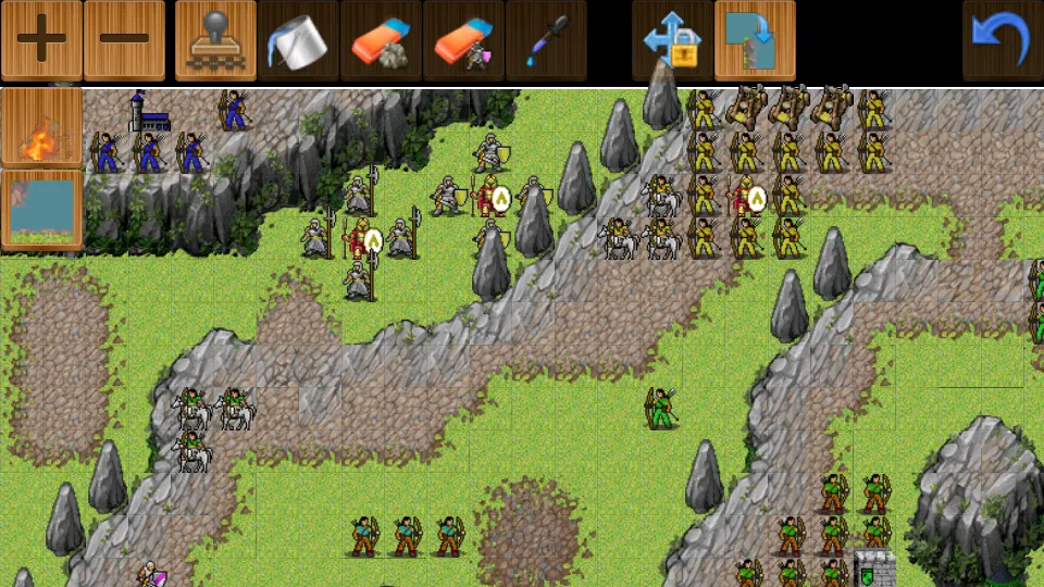 Age of Strategy [MOD: безлимитные ресурсы и открыты все уровни] Screenshot 5