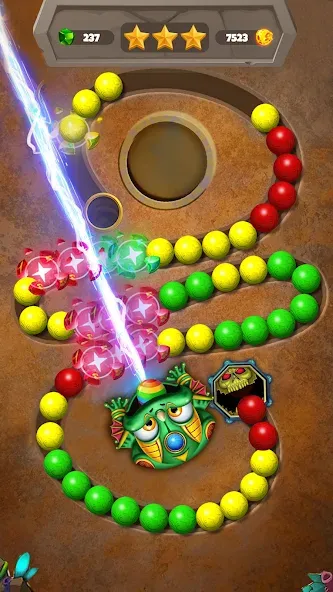 Marble Bubbles: Blast Pop Game [MOD: безлимитные монеты и жизни] Screenshot 2