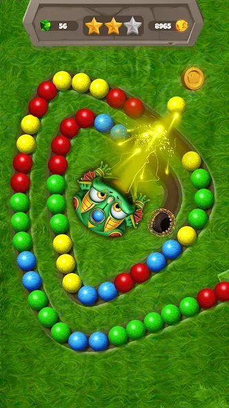 Marble Bubbles: Blast Pop Game [MOD: безлимитные монеты и жизни] Screenshot 3