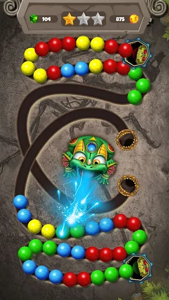 Marble Bubbles: Blast Pop Game [MOD: безлимитные монеты и жизни] Screenshot 4