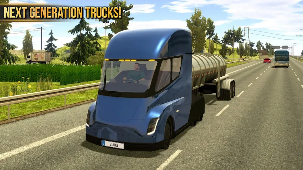 Truck Simulator : Europe [MOD: безлимитные деньги и топливо] Screenshot 5