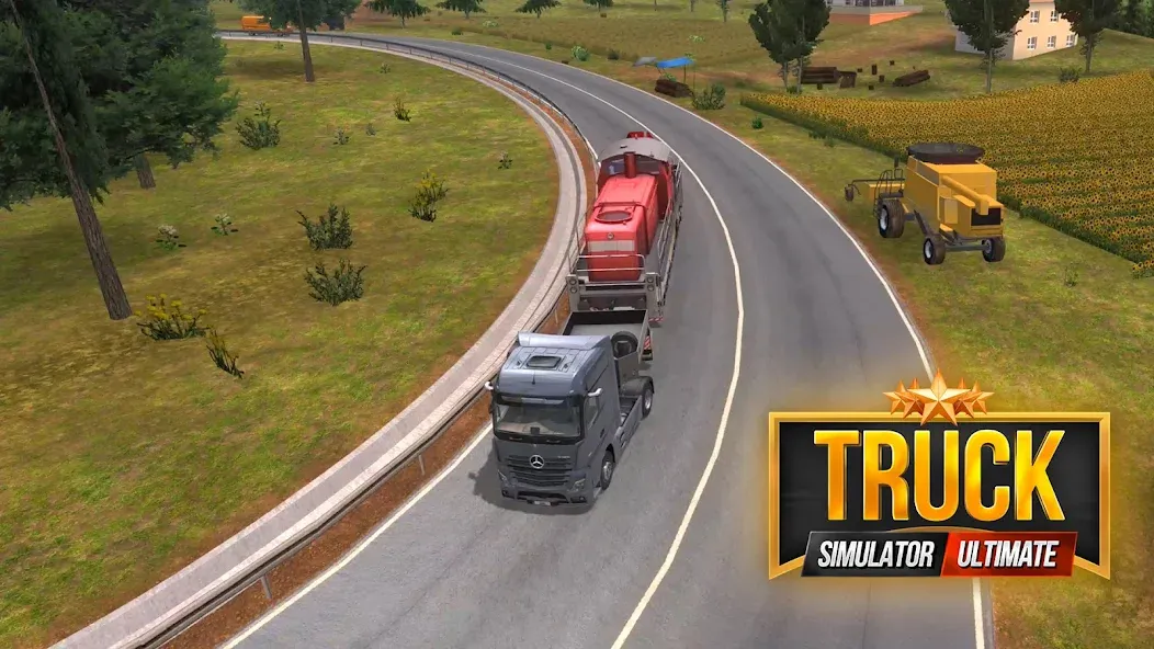 Truck Simulator : Ultimate [MOD: безлимитные деньги и топливо] Screenshot 3