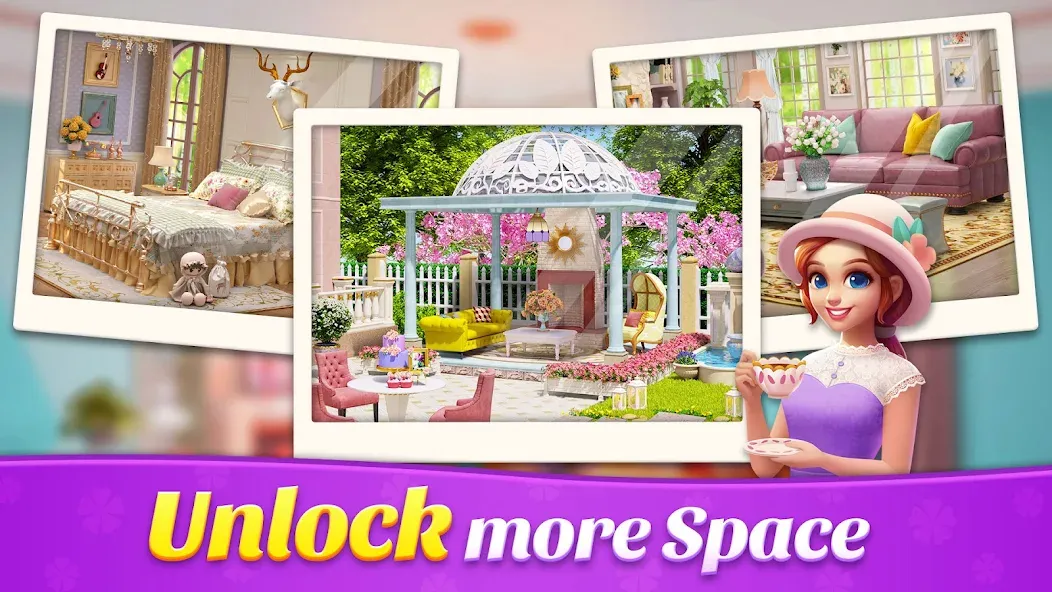 Space Decor : Villa [MOD: безлимитные деньги и все предметы] Screenshot 4