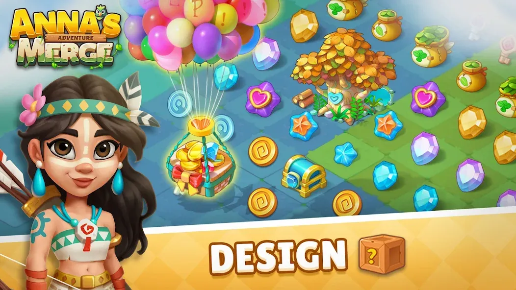 Anna's Merge Adventure [MOD: безлимитные деньги и энергия] Screenshot 5