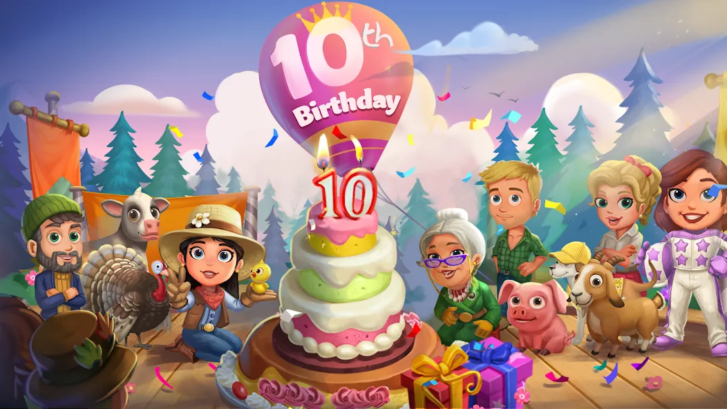 FarmVille 2: Country Escape [MOD: безлимитные монеты и ресурсы] Screenshot 1