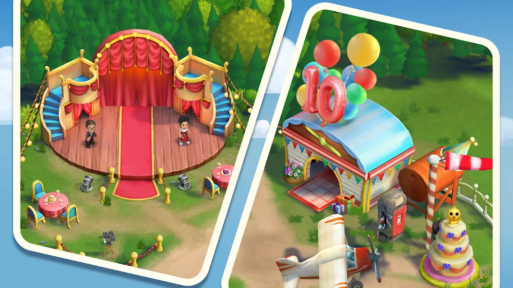 FarmVille 2: Country Escape [MOD: безлимитные монеты и ресурсы] Screenshot 2