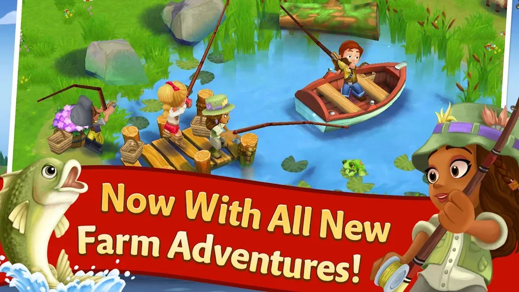 FarmVille 2: Country Escape [MOD: безлимитные монеты и ресурсы] Screenshot 5