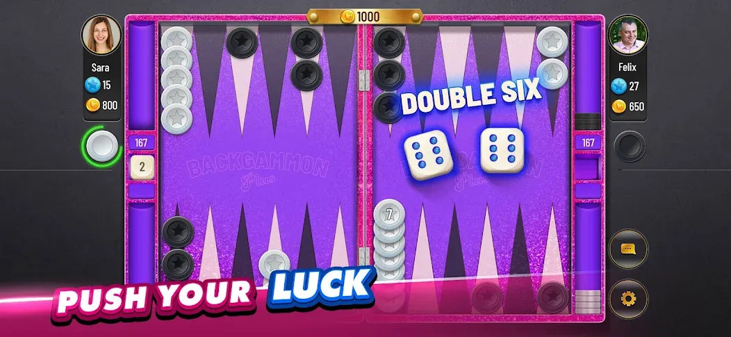 Backgammon Plus - Board Game [MOD: без рекламы и много монет] Screenshot 4