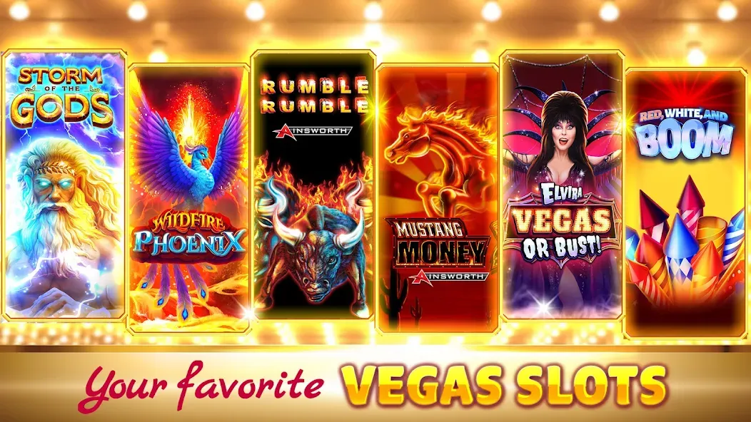 Hit it Rich! Casino Slots Game [MOD: безлимитные монеты и джекпоты] Screenshot 1