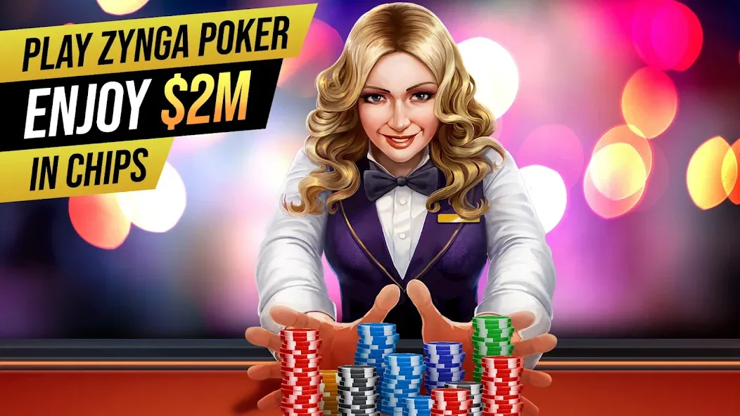 Zynga Poker ™ – Texas Holdem [MOD: безлимитные фишки и деньги] Screenshot 2
