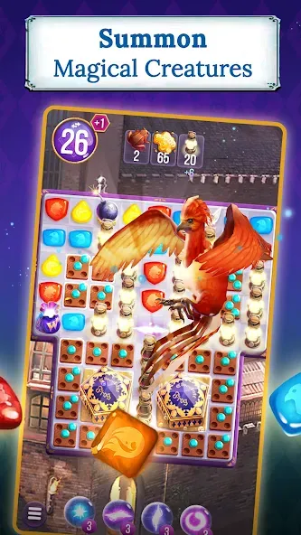 Harry Potter: Puzzles &amp; Spells [MOD: безлимитные монеты и бустеры] Screenshot 4
