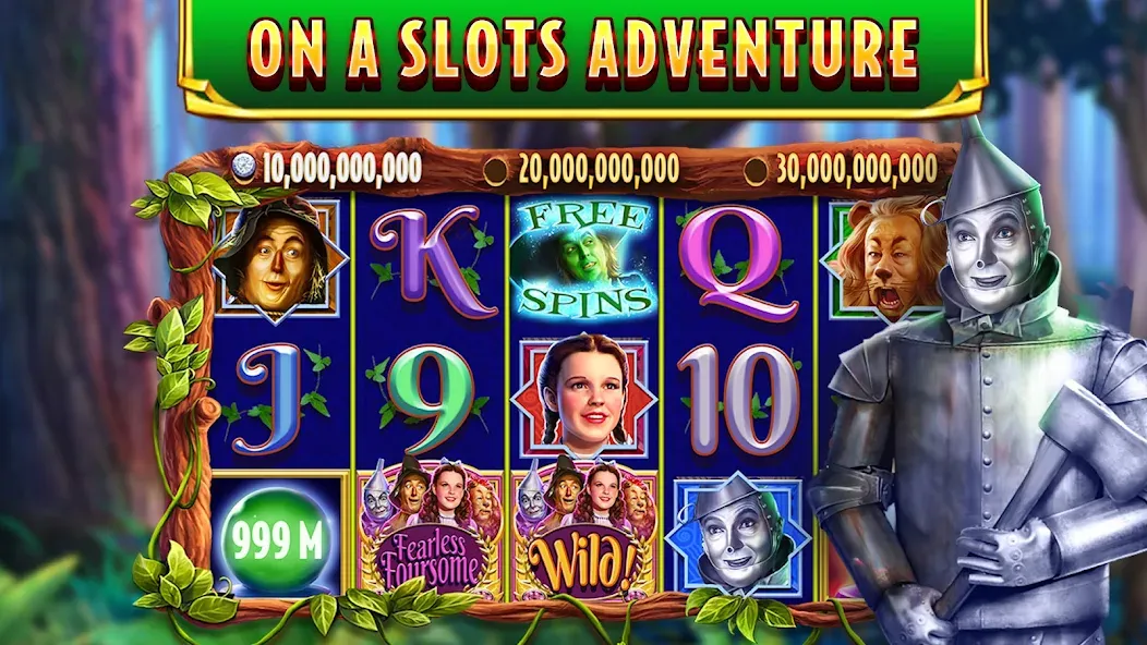 Wizard of Oz Slots Games [MOD: безлимитные монеты и бесплатные вращения] Screenshot 3