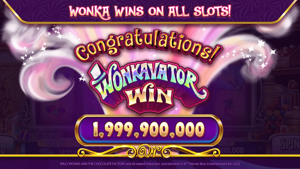 Willy Wonka Vegas Casino Slots [MOD: безлимитные монеты и бонусы] Screenshot 1