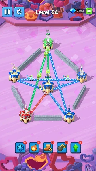 Conquer the Tower: Takeover [MOD: безлимитные деньги и войска] Screenshot 4