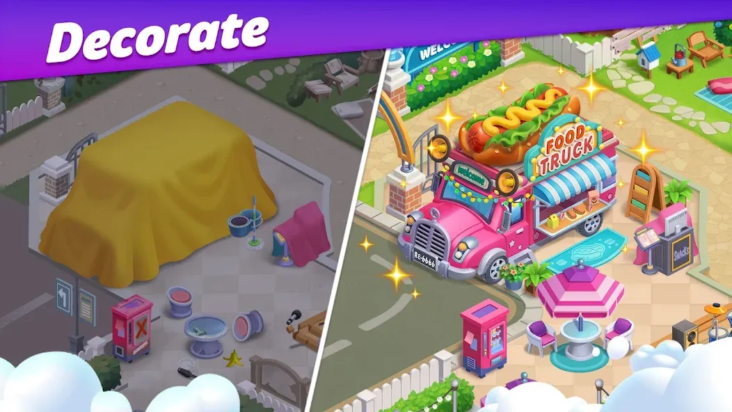 Restaurant Rescue - Food Games [MOD: безлимитные монеты и открыты все уровни] Screenshot 3