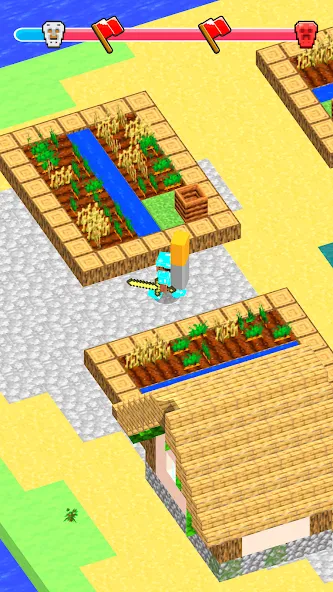 Craft Commander – Mine &amp; Build [MOD: безлимитные ресурсы и быстрая добыча] Screenshot 3