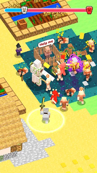 Craft Commander – Mine &amp; Build [MOD: безлимитные ресурсы и быстрая добыча] Screenshot 4