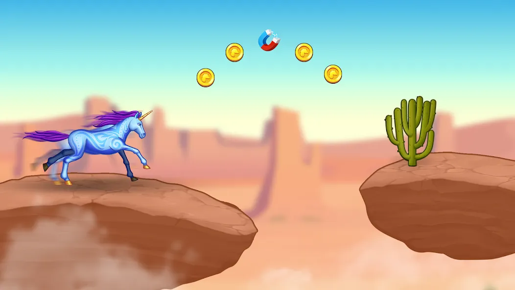 Unicorn Dash: Magical Run [MOD: безлимитные монеты и ускорение бега] Screenshot 3