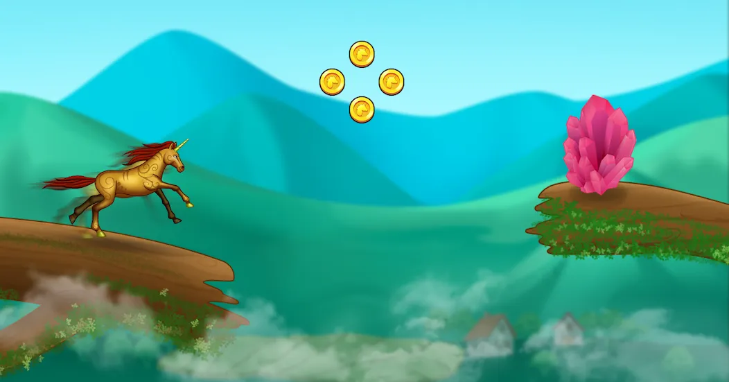 Unicorn Dash: Magical Run [MOD: безлимитные монеты и ускорение бега] Screenshot 4