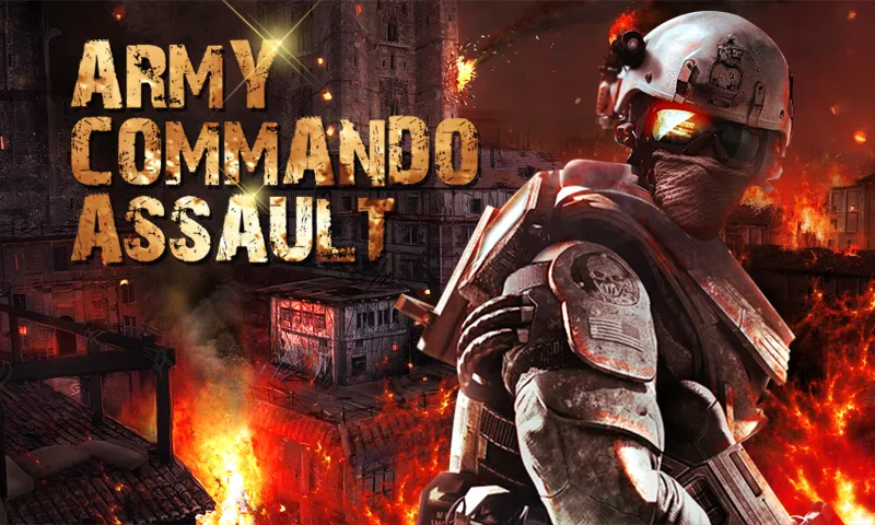 Army Commando Assault [MOD: безлимитные патроны и броня] Screenshot 1