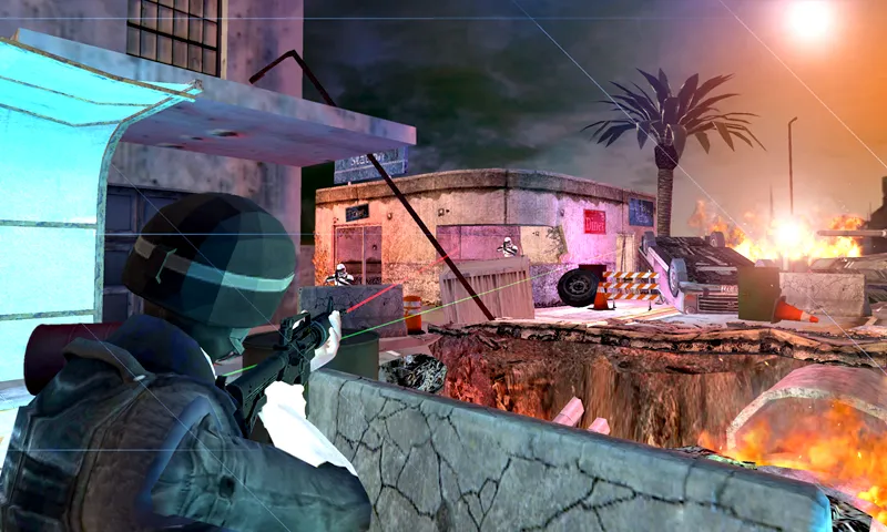 Army Commando Assault [MOD: безлимитные патроны и броня] Screenshot 3