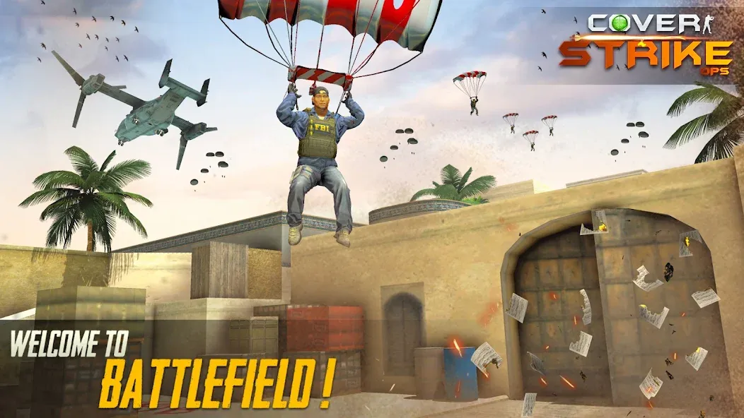 Cover Strike Ops FPS Gun Games [MOD: безлимитные деньги и оружие] Screenshot 5