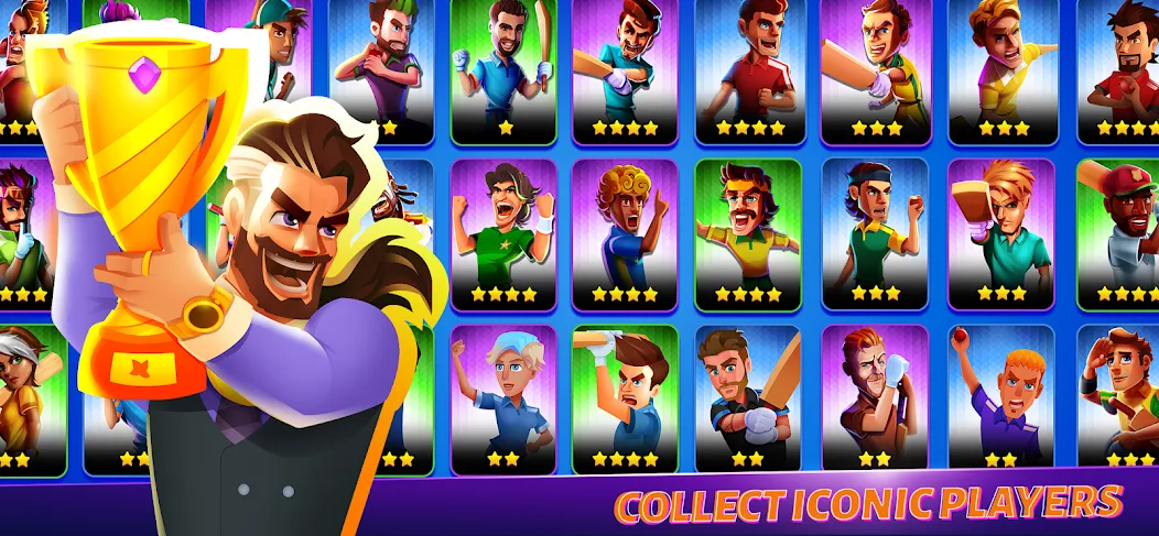 Hitwicket An Epic Cricket Game [MOD: безлимитные деньги и энергия] Screenshot 1