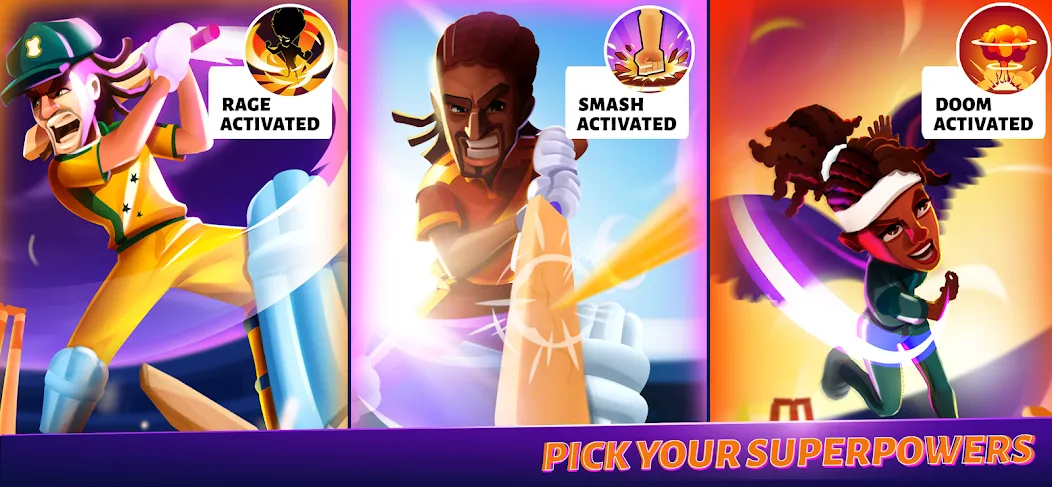 Hitwicket An Epic Cricket Game [MOD: безлимитные деньги и энергия] Screenshot 5