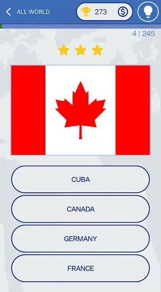 The Flags of the World Quiz [MOD: открыты все флаги и уровни] Screenshot 3
