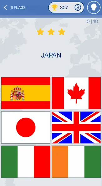 The Flags of the World Quiz [MOD: открыты все флаги и уровни] Screenshot 5