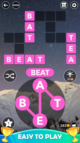 Word Cross: Offline Word Games [MOD: без рекламы и все уровни открыты] Screenshot 2