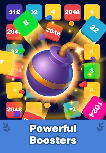 2248 Number block puzzle 2048 [MOD: безлимитные подсказки и отмены ходов] Screenshot 5