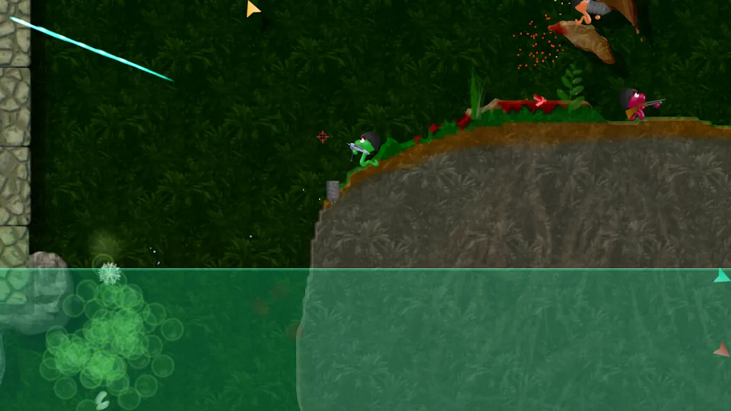 Annelids: Online battle [MOD: безлимитные деньги и открыты все уровни] Screenshot 2