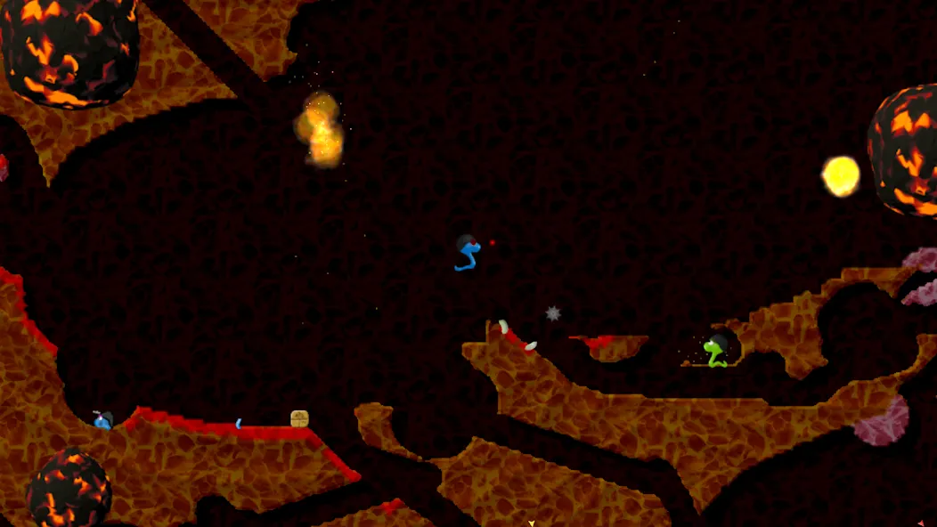 Annelids: Online battle [MOD: безлимитные деньги и открыты все уровни] Screenshot 4