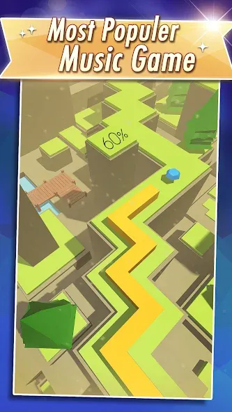 Music Line [MOD: открыты все уровни и без рекламы] Screenshot 1