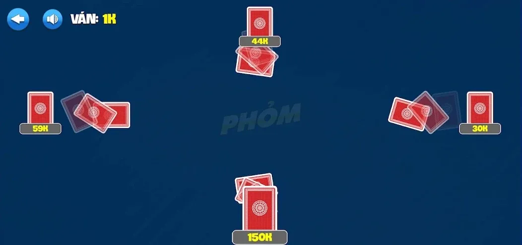 Phỏm [MOD: без рекламы и много монет] Screenshot 3