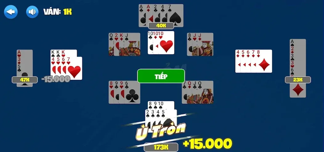 Phỏm [MOD: без рекламы и много монет] Screenshot 4