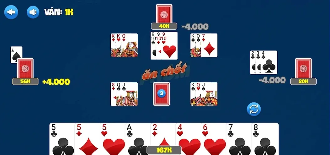 Phỏm [MOD: без рекламы и много монет] Screenshot 5