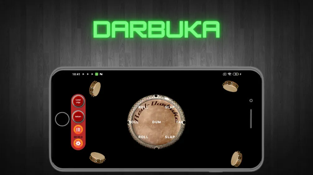 Darbuka Instrument [MOD: реалистичные звуки и ритмы] Screenshot 1
