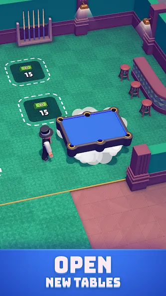 Pool Club Manager [MOD: безлимитные деньги и премиум-клубы] Screenshot 4