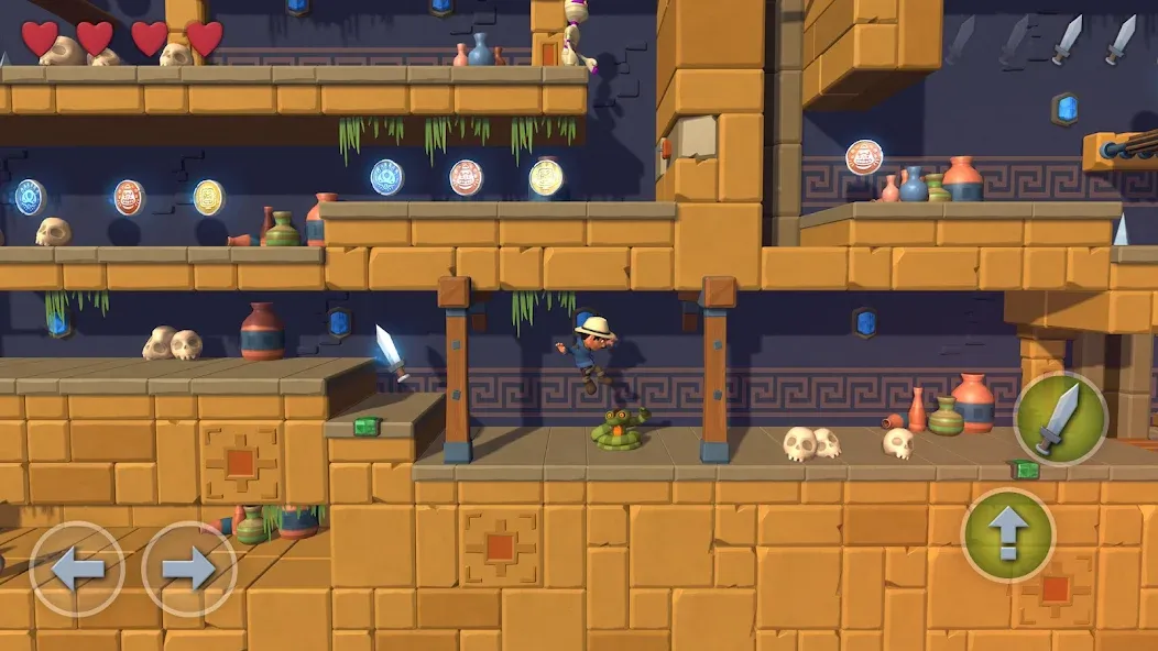 Pyramid Quest [MOD: безлимитные монеты и подсказки] Screenshot 1
