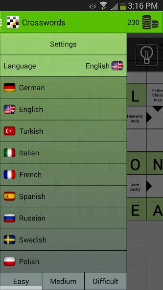 Crosswords [MOD: безлимитные подсказки и слова] Screenshot 3