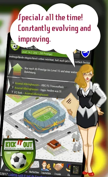 Kick it out 2024 [MOD: безлимитные деньги и энергия] Screenshot 3