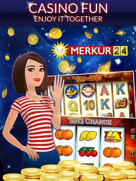 Merkur24 – Slots &amp; Casino [MOD: безлимитные монеты и бонусы] Screenshot 5