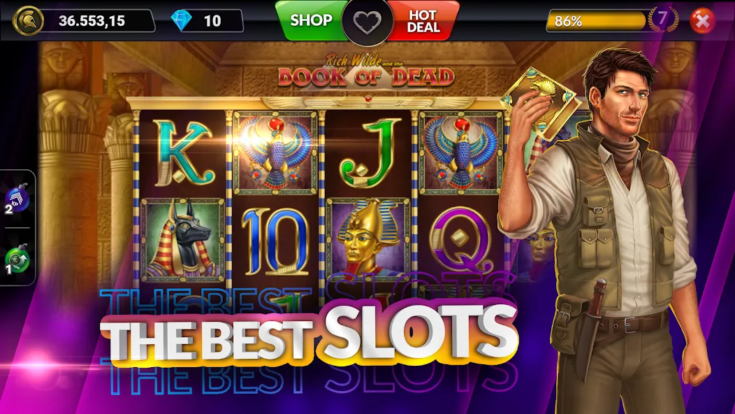 SpinArena Online Casino Slots [MOD: безлимитные монеты и бонусы] Screenshot 3