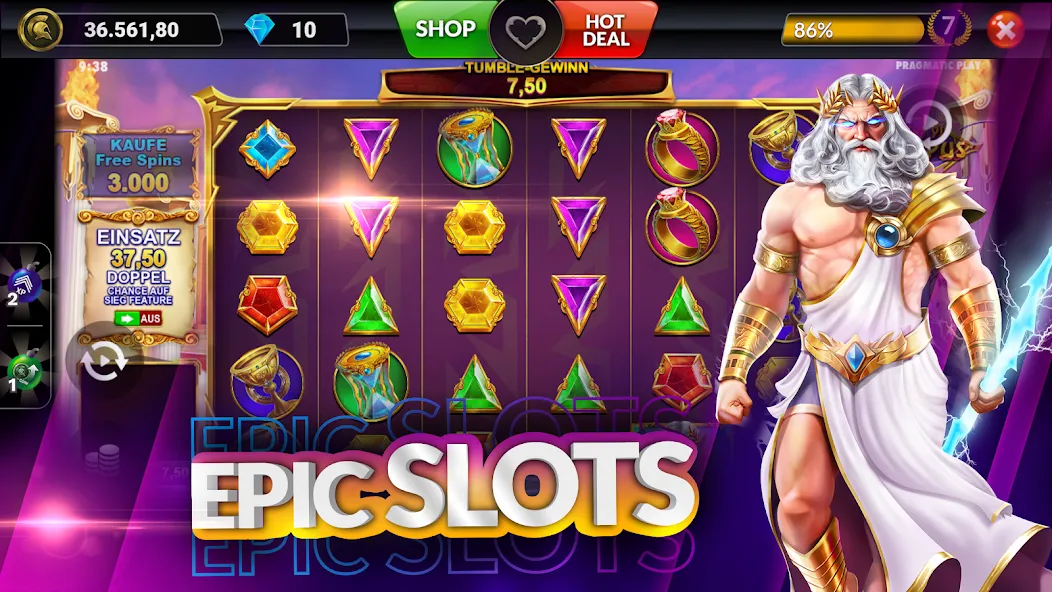 SpinArena Online Casino Slots [MOD: безлимитные монеты и бонусы] Screenshot 5