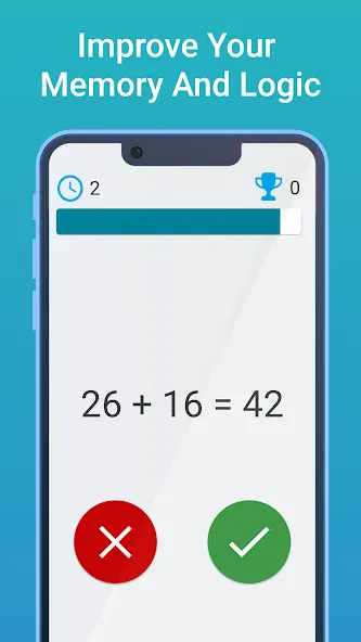 Math Games: Brain iq riddles [MOD: безлимитные подсказки и открыты уровни] Screenshot 5